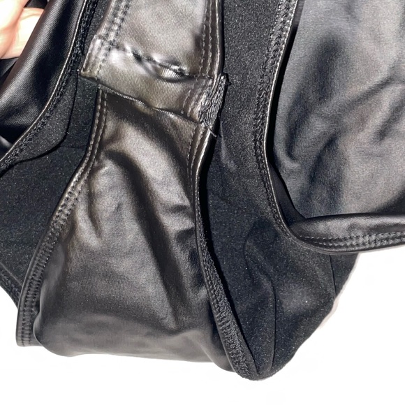 NWT Shein Curve Bodysuit Black wetlook Size 4XL - Picture 6 of 7